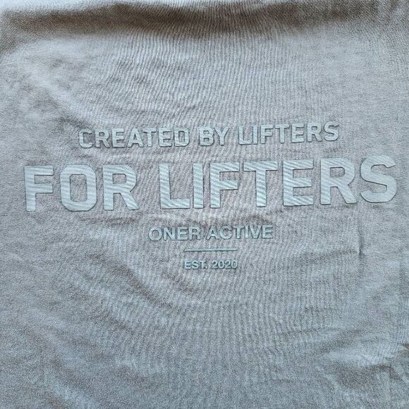 Oneractive womens M pine green long sleeve oversized classic lifters shirt - Picture 7 of 8